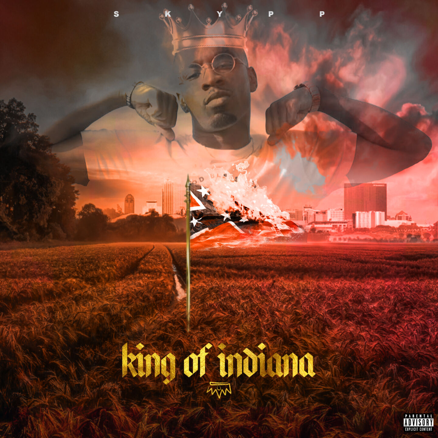 King of Indiana album art